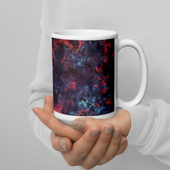 Mock up with accessories- The Cosmos Mug